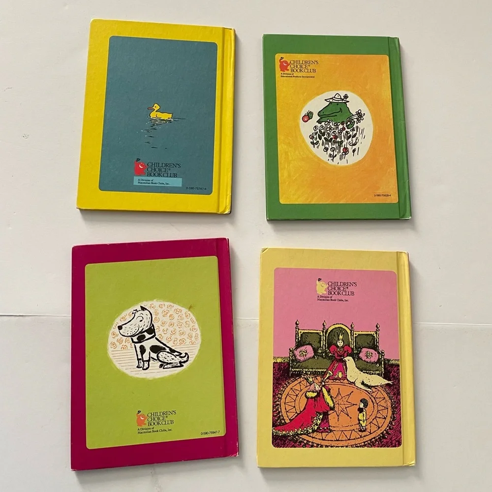 Vintage 1958 Children's Choice Book Club, Lot of 4 Hardcovers